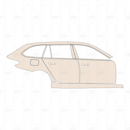 Pre-Cut PPF BMW 5 Series Touring M Sport 2023