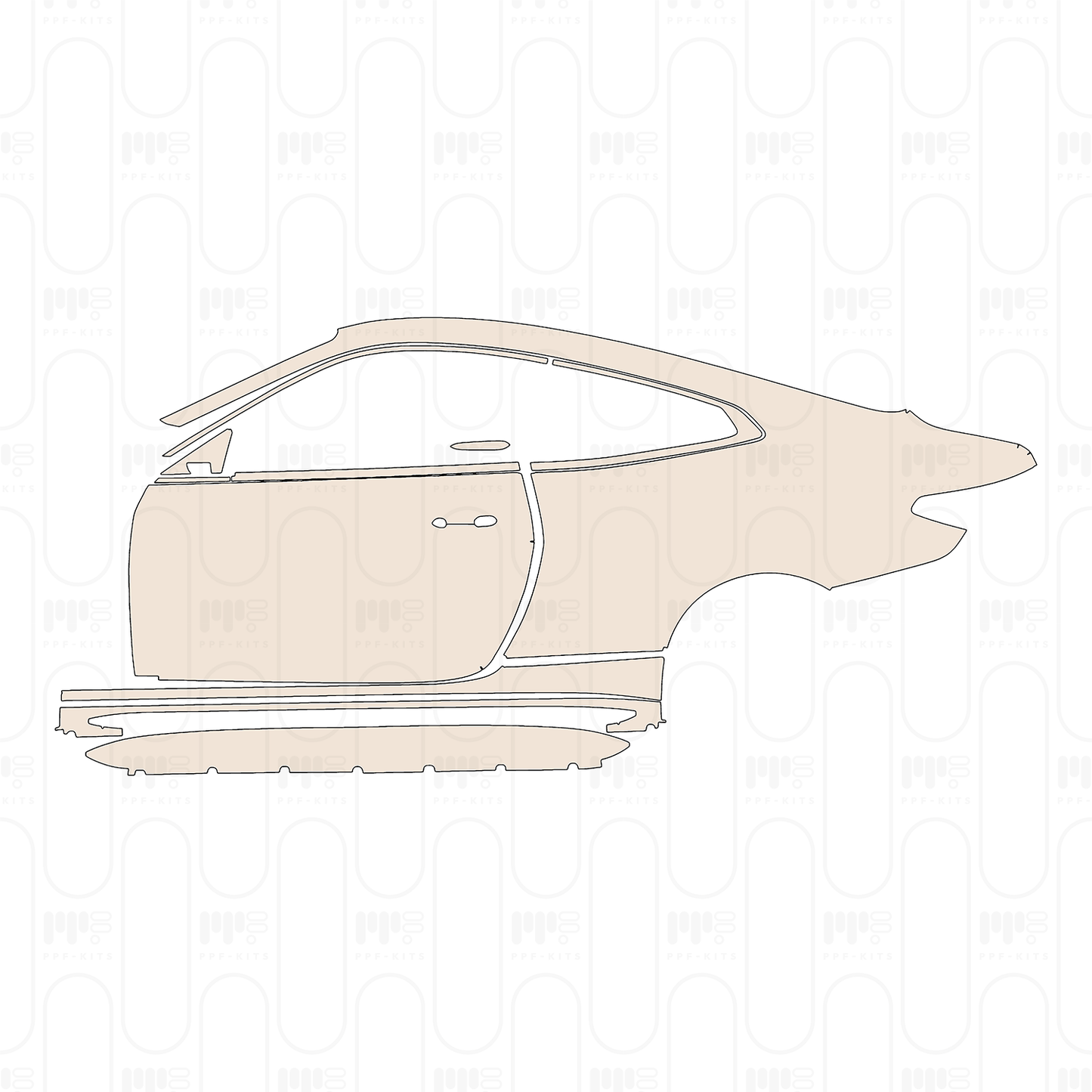 Pre-Cut PPF BMW 4 Series Coupe M4 2023