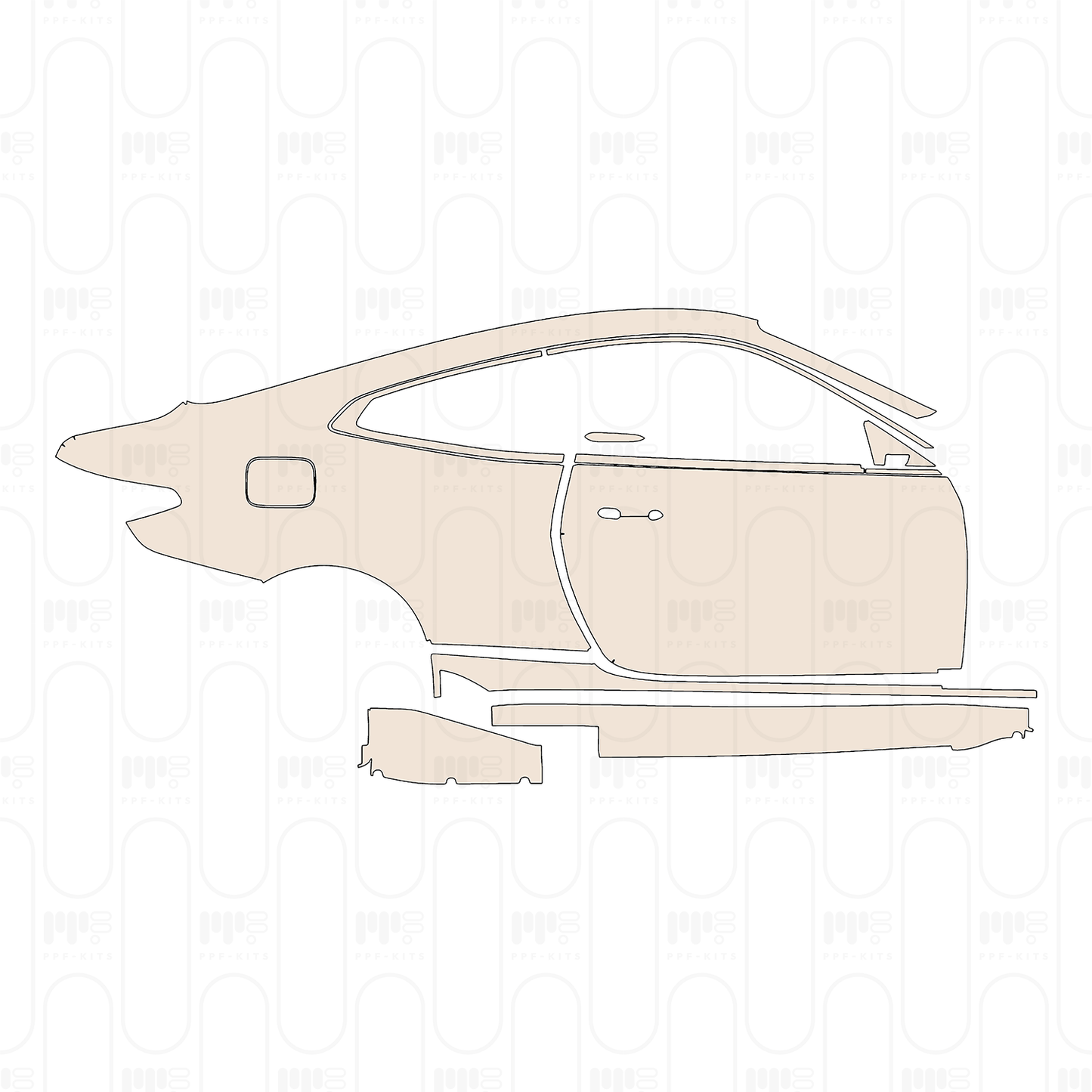 Pre-Cut PPF BMW 4 Series Coupe M4 2023
