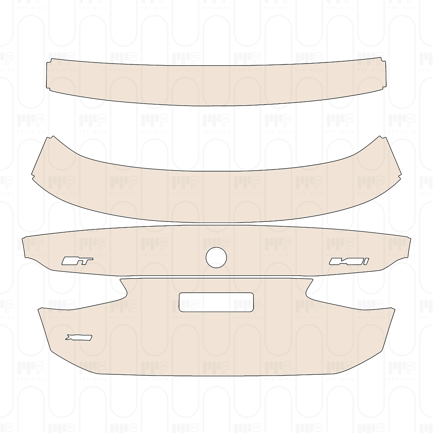 Pre-Cut PPF BMW 6 Series Gran Turismo M Sport 2022