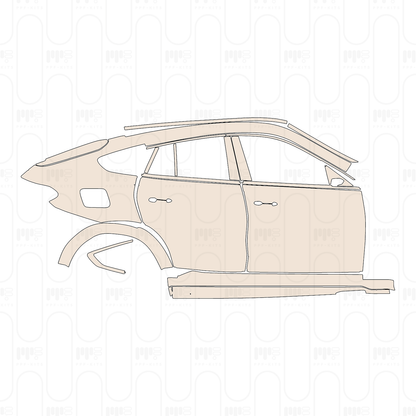 Pre-Cut PPF BMW X6 M50i 2023