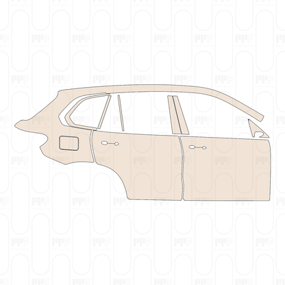 Pre-Cut PPF BMW X5 Standard Wheelbase xLine 2022
