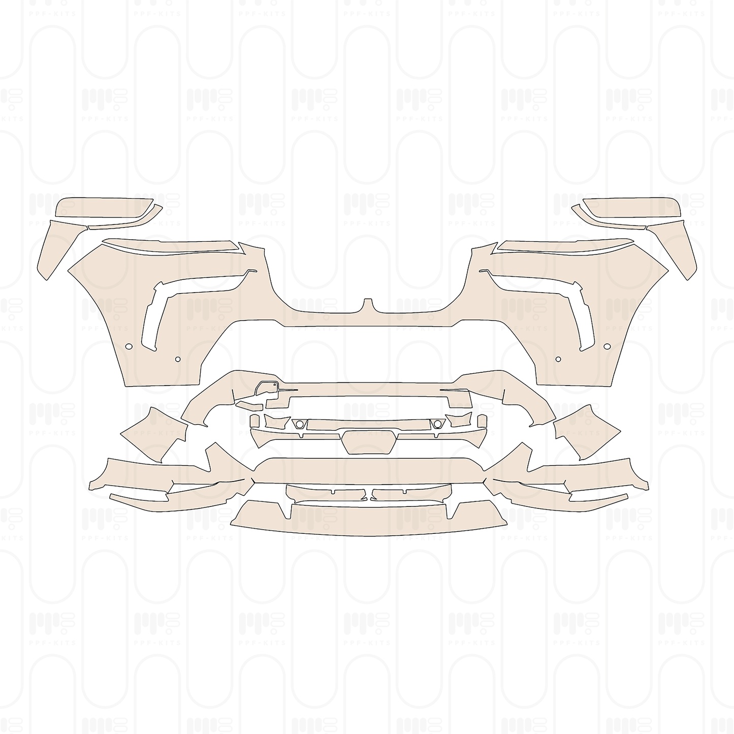 Pre-Cut PPF BMW Alpina XB7 2023