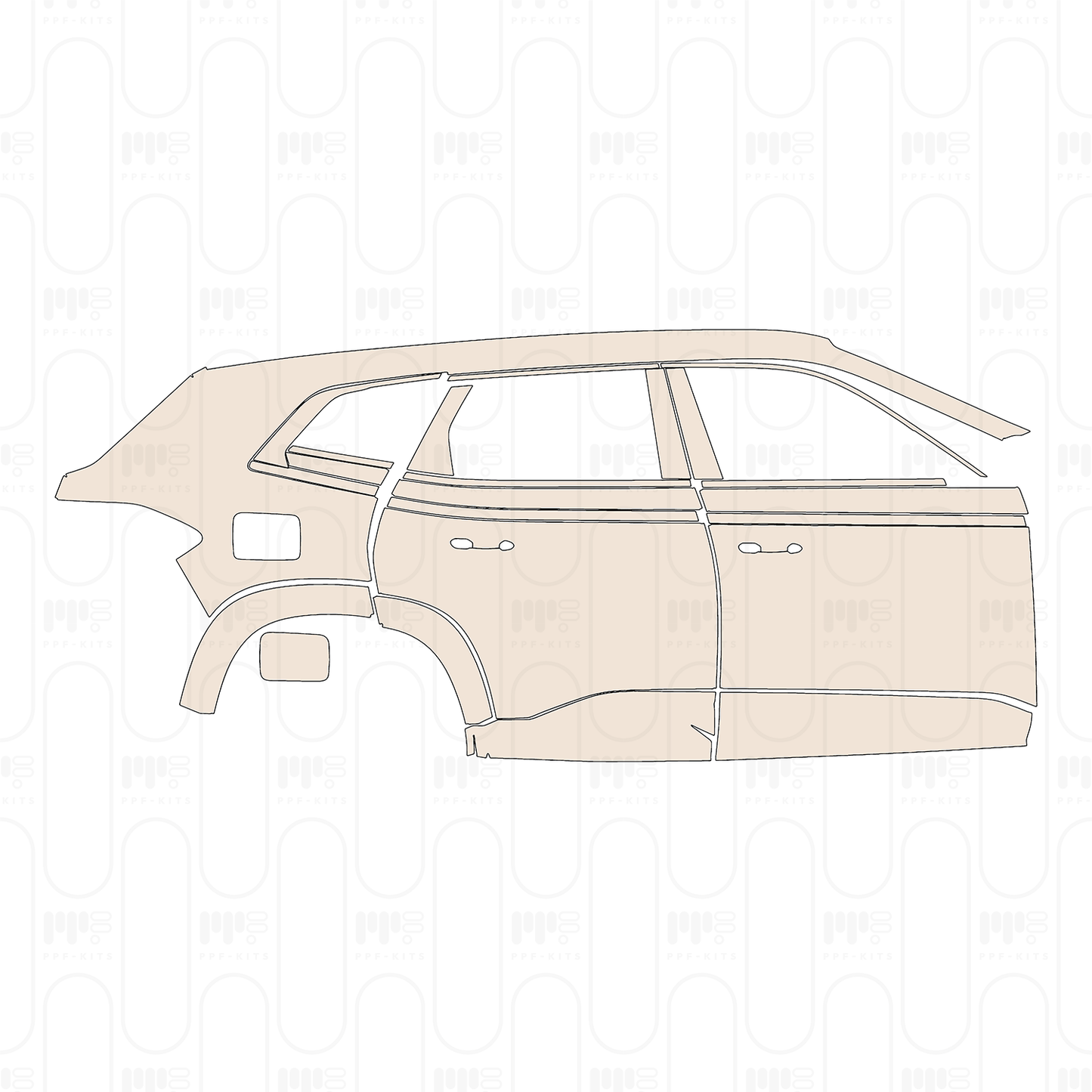 Pre-Cut PPF BMW XM 2023