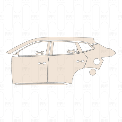 Pre-Cut PPF BYD Song Plus (BR) DM-i 2022