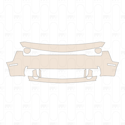 Pre-Cut PPF Dodge Challenger Standard body SRT HELLCAT 2022