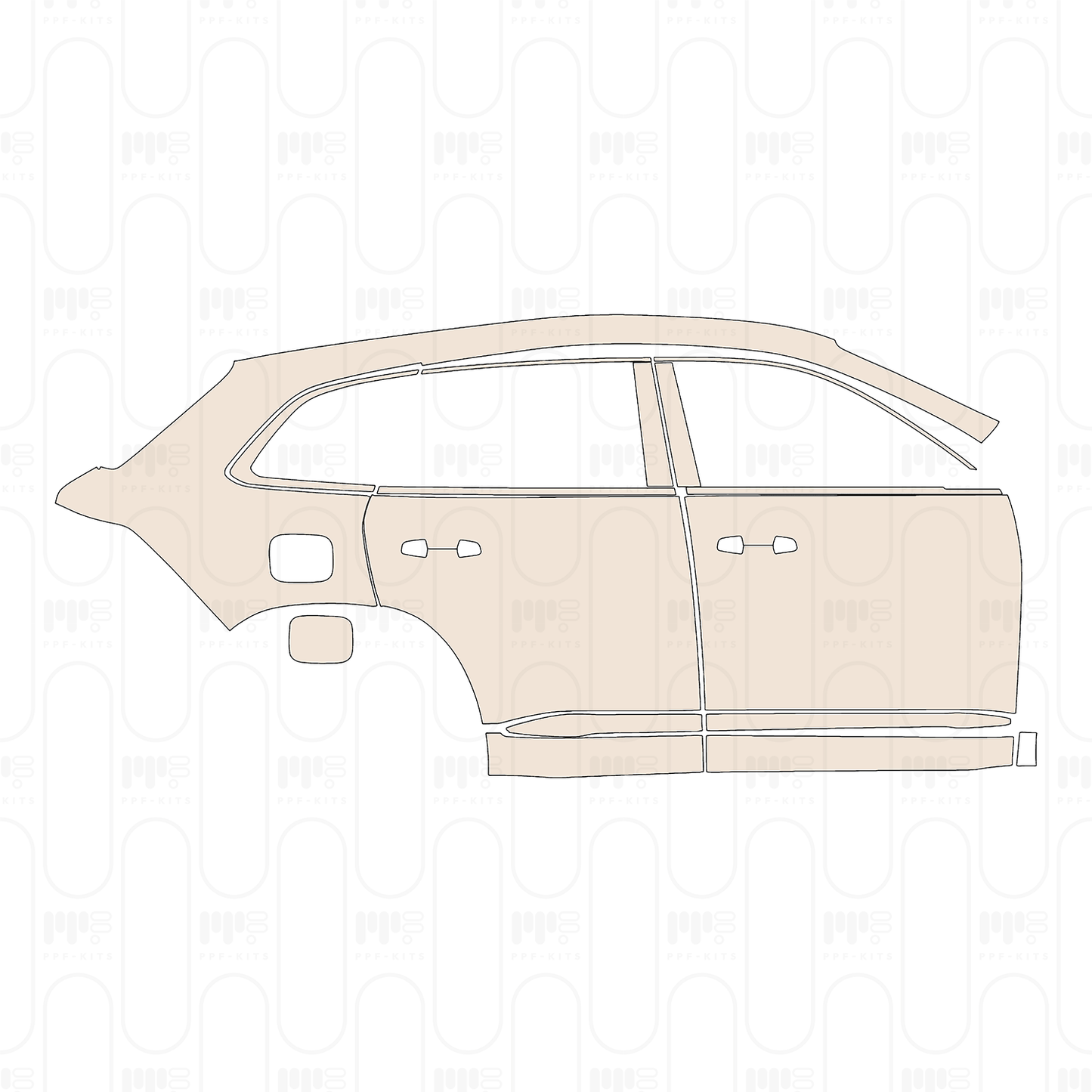 Pre-Cut PPF Geely Monjaro 2022