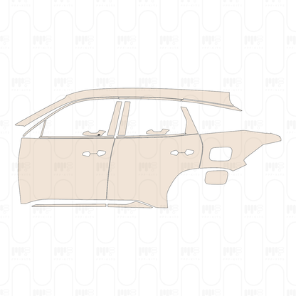 Pre-Cut PPF Geely Galaxy L7 2023