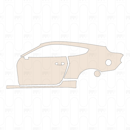 Pre-Cut PPF Ford Mustang Fastback GT 2022