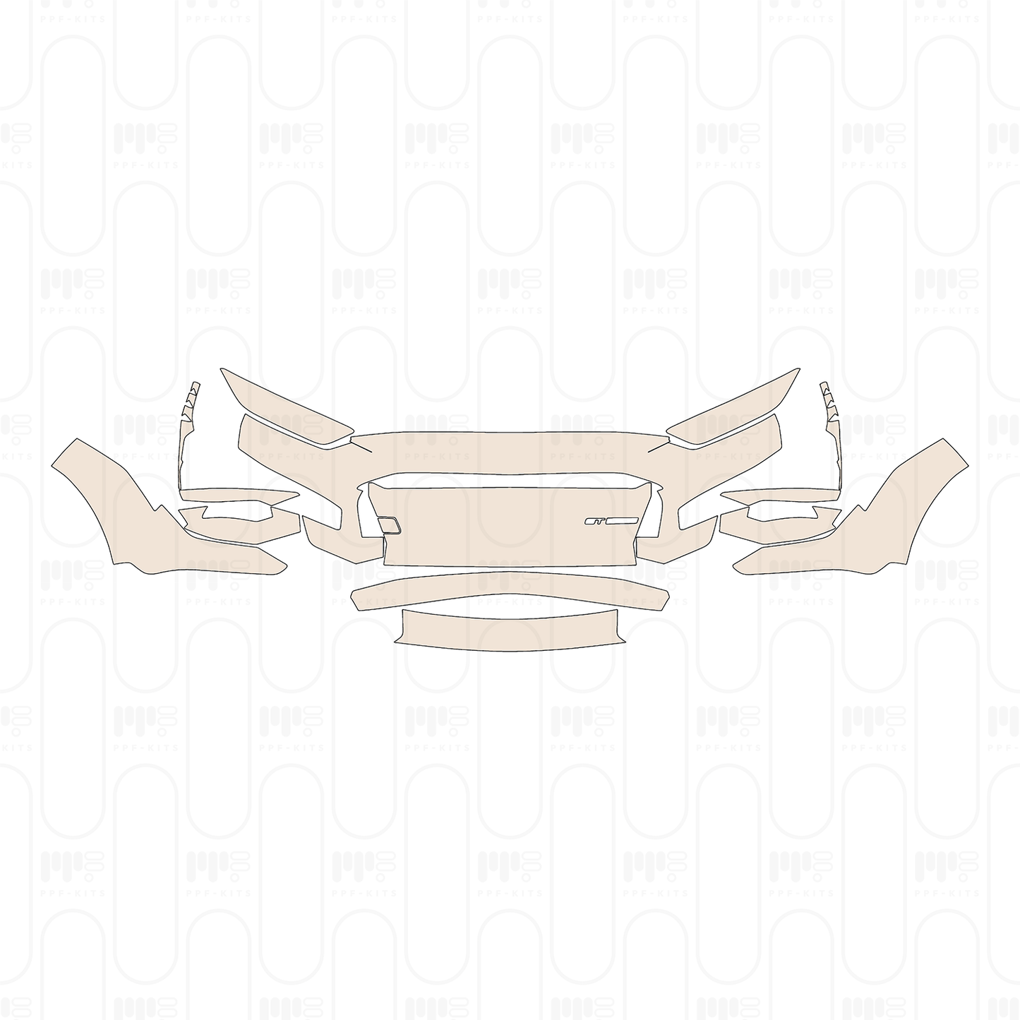 Pre-Cut PPF Ford Mustang Fastback ShelbyGT500 2022