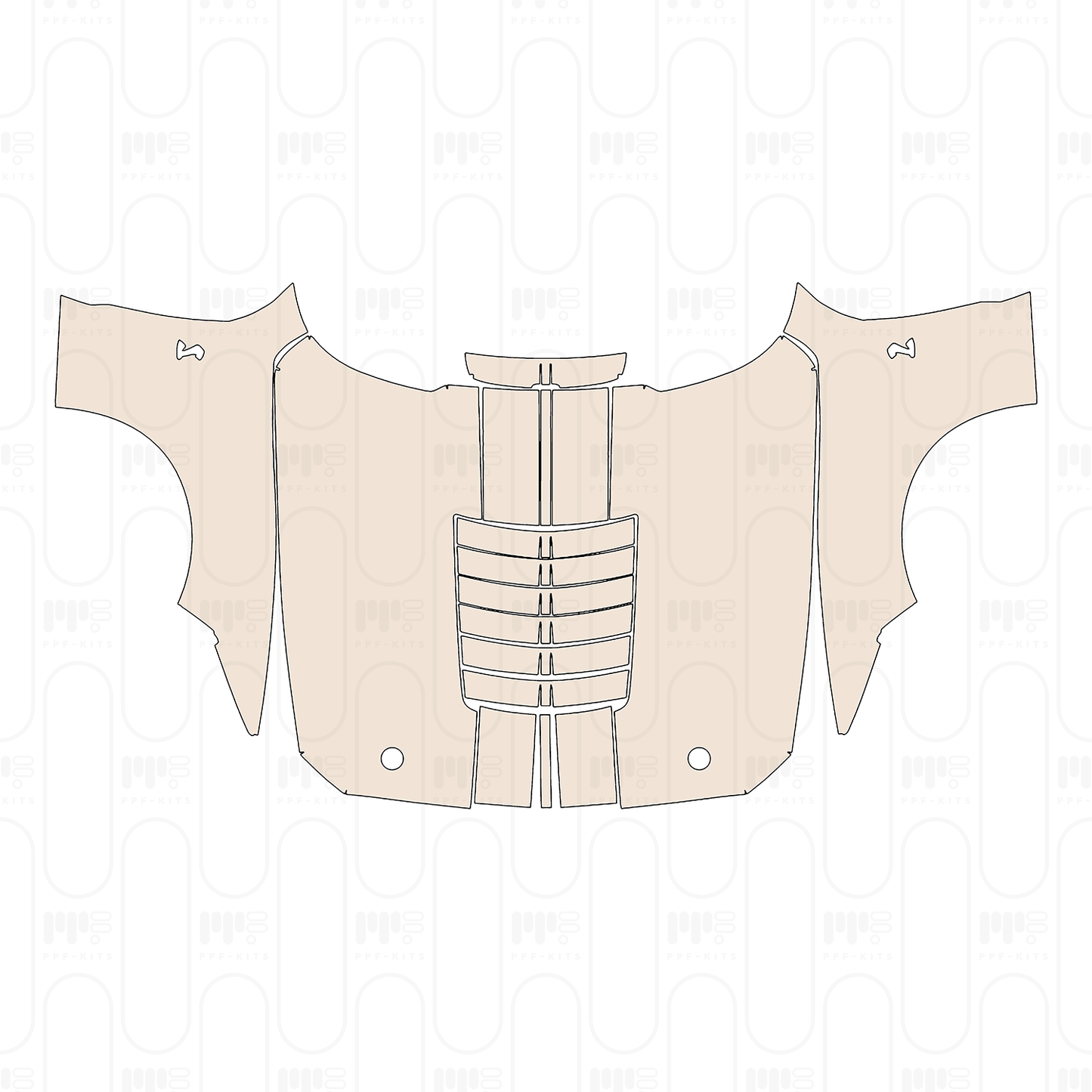 Pre-Cut PPF Ford Mustang Fastback ShelbyGT500 2022
