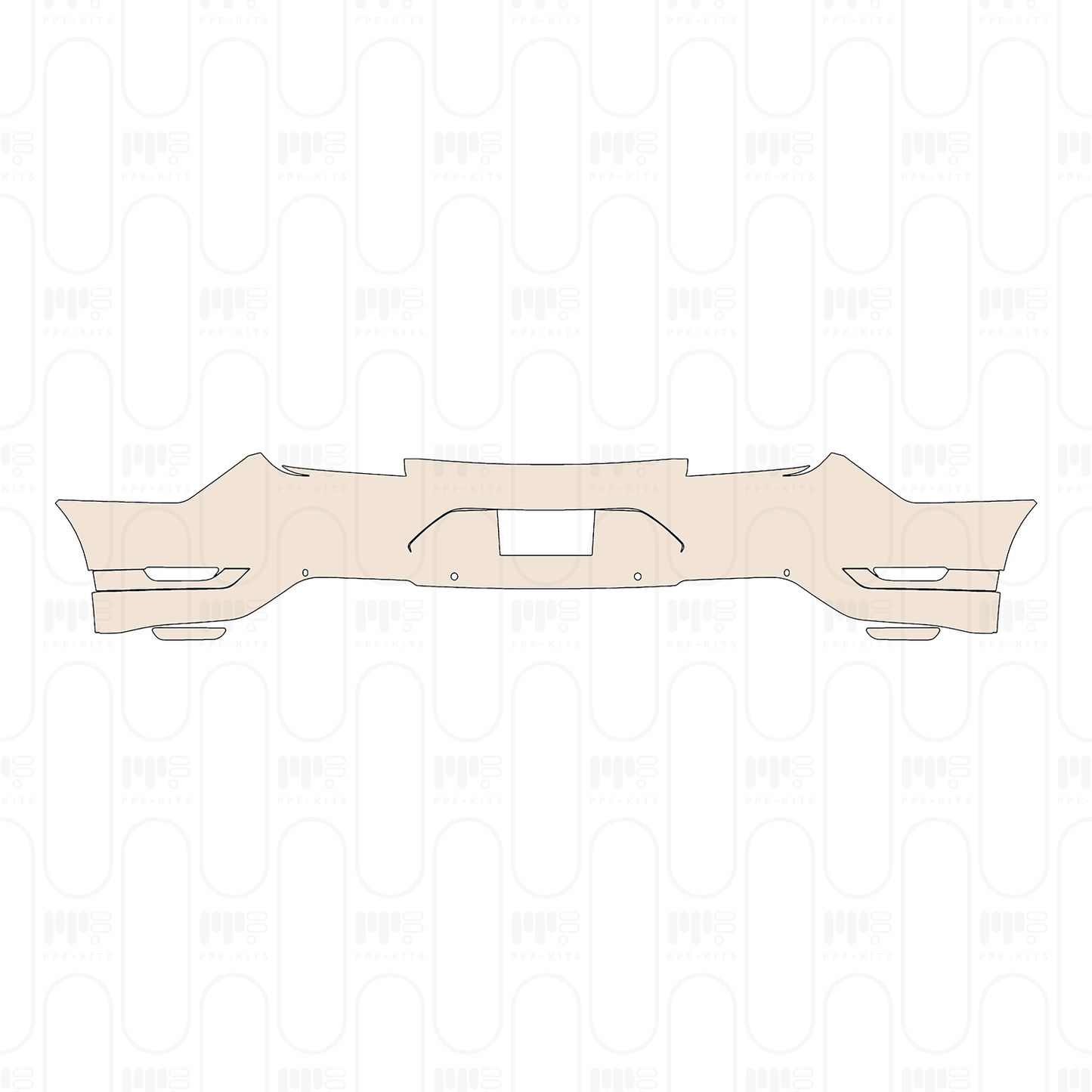 Pre-Cut PPF Ford Mustang Fastback Mach 1 2022