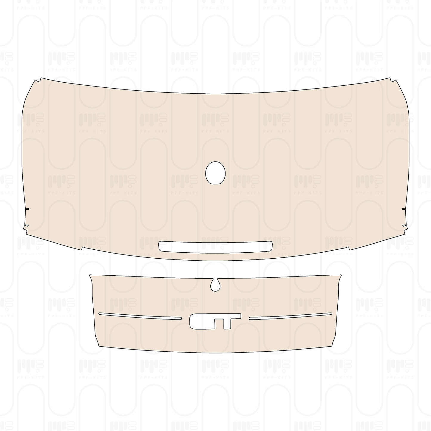 Pre-Cut PPF Ford Mustang Convertible GT 2022
