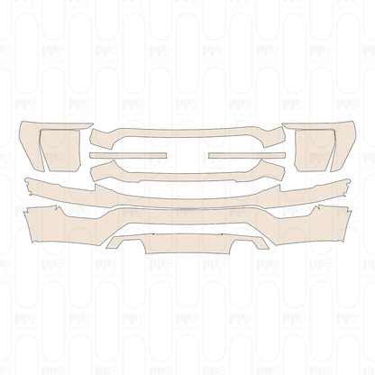 Pre-Cut PPF Ford F-150 SuperCrew King Ranch 2022