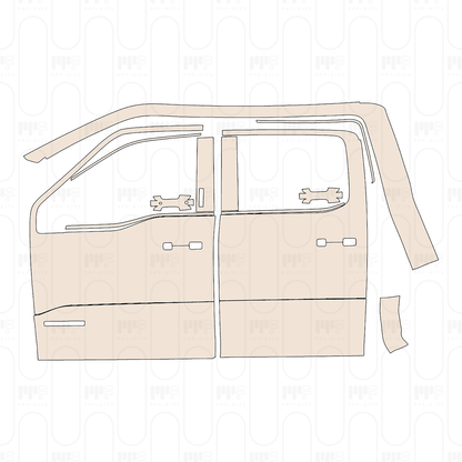 Pre-Cut PPF Ford F-150 SuperCrew Platinum 2022