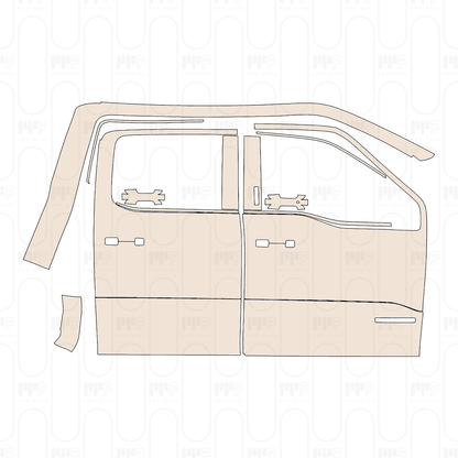 Pre-Cut PPF Ford F-150 SuperCrew Platinum 2022