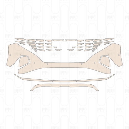 Pre-Cut PPF Hyundai Tucson L (CN) Base 2022