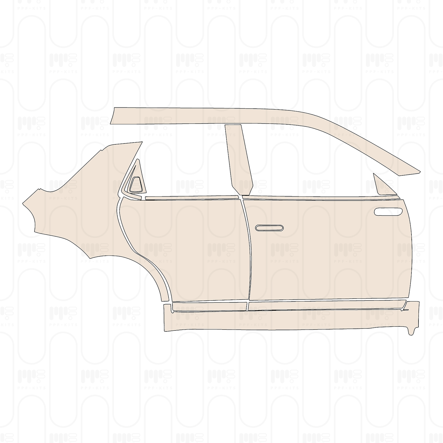 Pre-Cut PPF Honda e Advance 2022