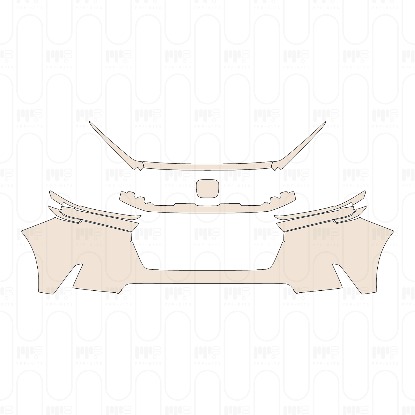 Pre-Cut PPF Honda CR-V (TH) 2023