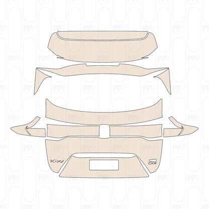 Pre-Cut PPF Honda HR-V (TH) RS 2022