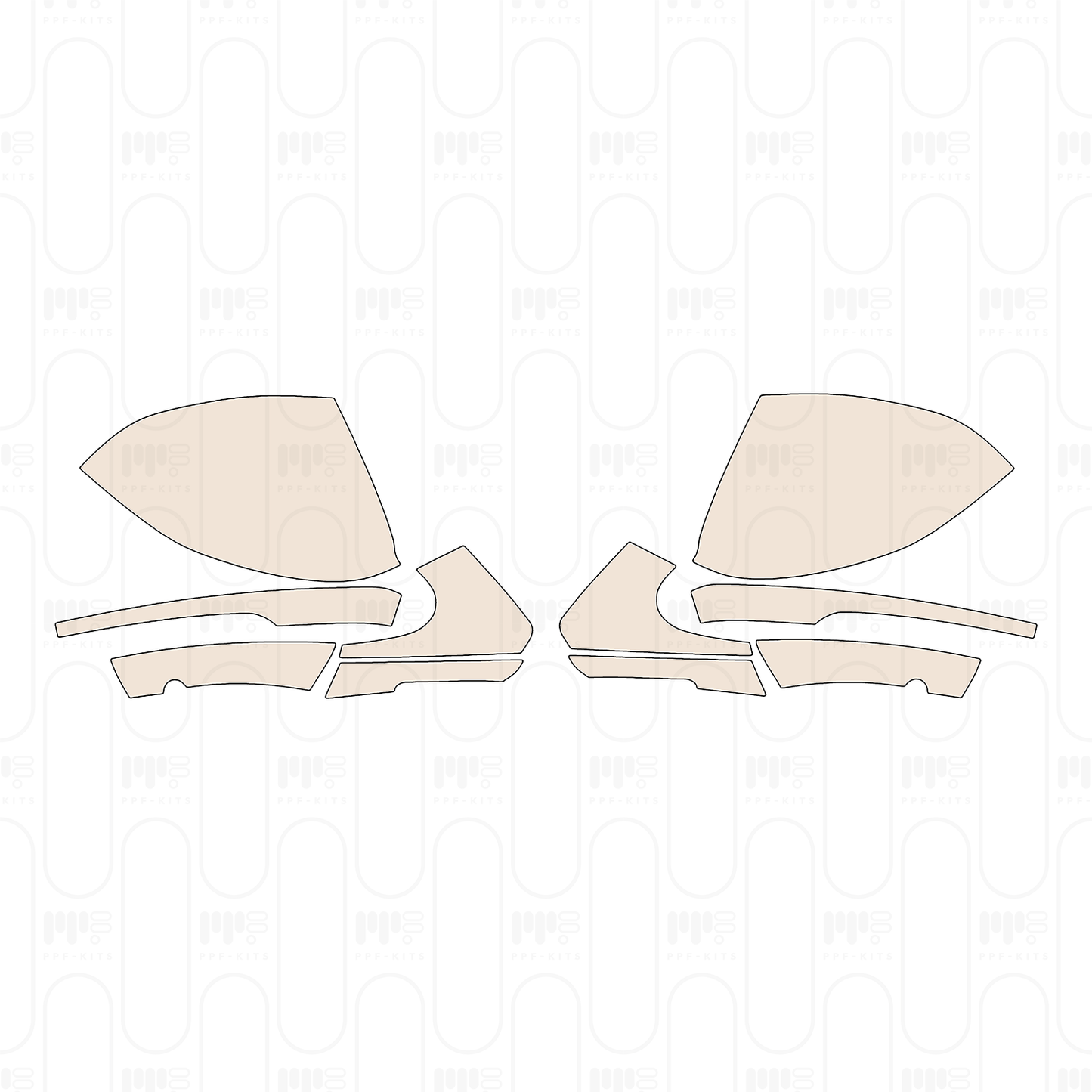 Pre-Cut PPF Jaguar XF XFL R-Dynamic S 2022