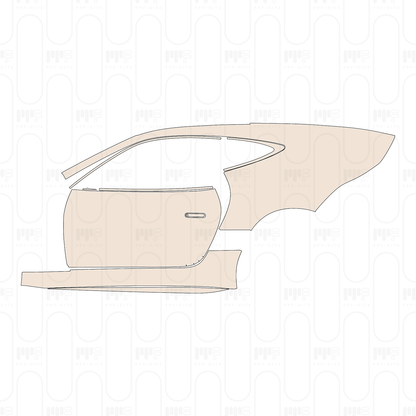 Pre-Cut PPF Jaguar F-Type Base Coupe 2022