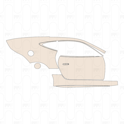 Pre-Cut PPF Jaguar F-Type Base Coupe 2022