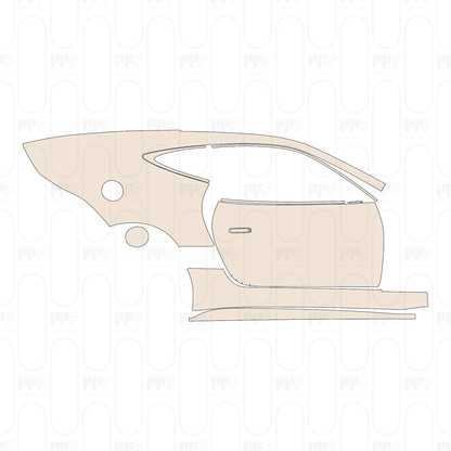 Pre-Cut PPF Jaguar F-Type R-Dynamic Coupe 2021
