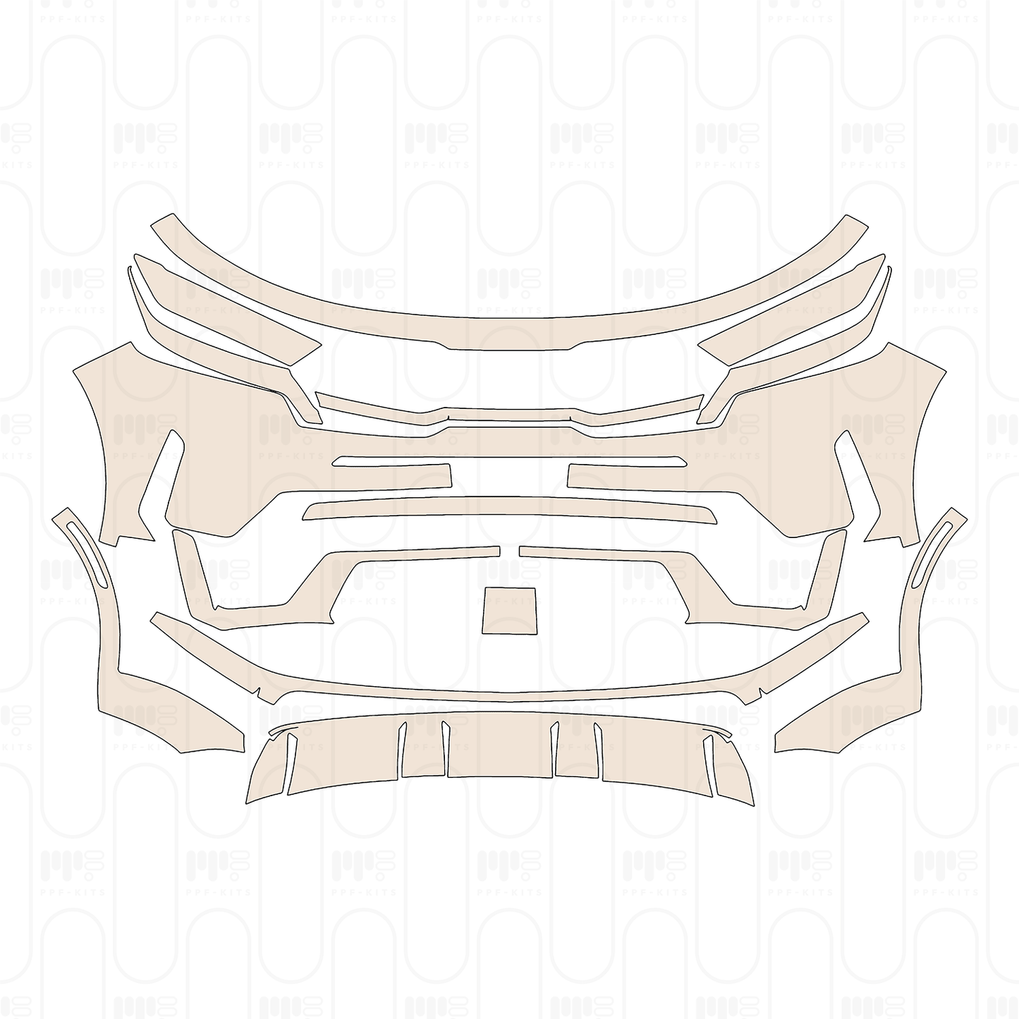 Pre-Cut PPF KIA Sorento S 2022