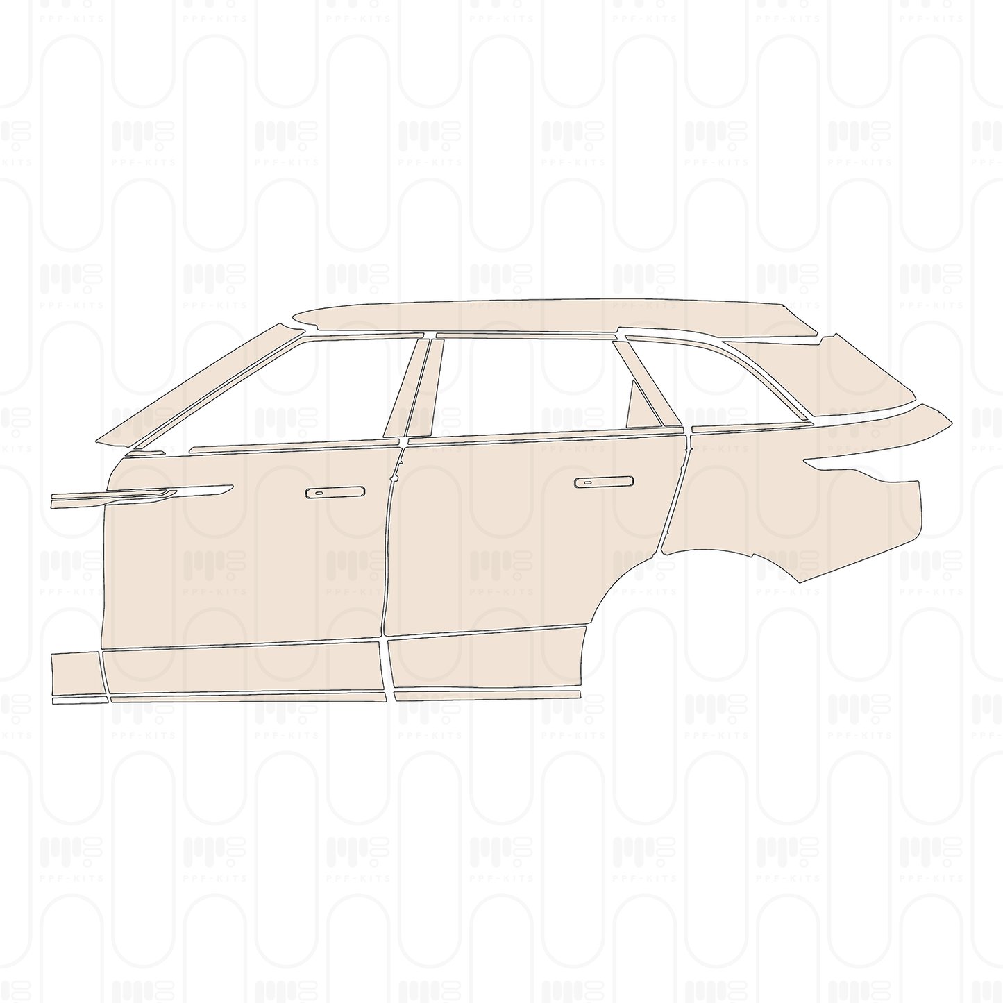 Pre-Cut PPF Land Rover Range Rover Velar SVAutobiography Dynamic 2022