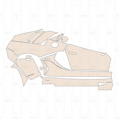 Pre-Cut PPF Lamborghini Aventador LP 780-4 Ultimae Roadster 2022
