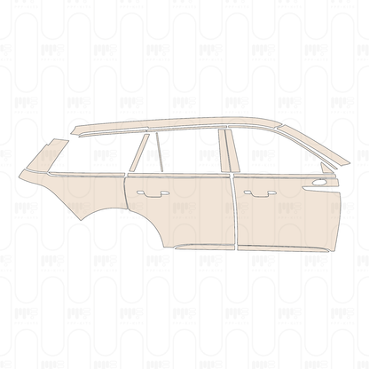 Pre-Cut PPF Lincoln Aviator 2022