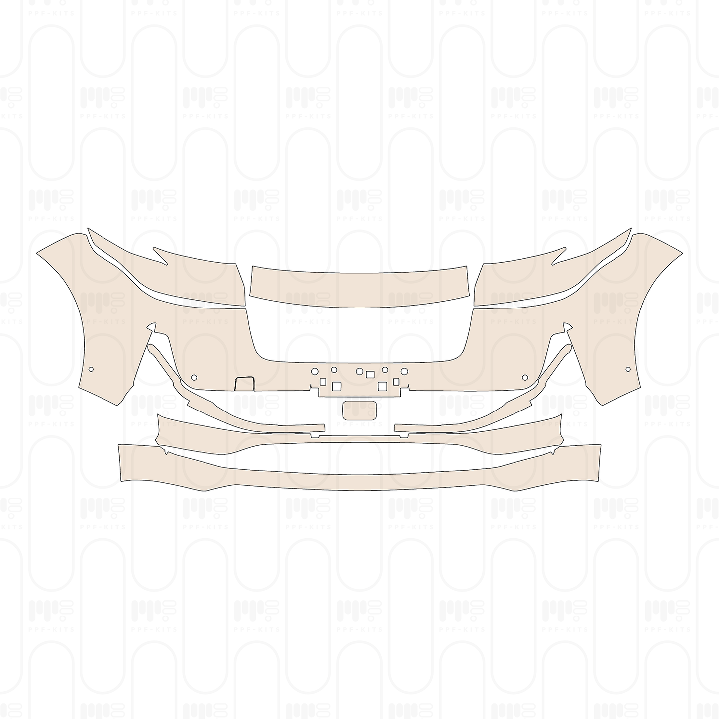 Pre-Cut PPF Li Auto ONE 2023