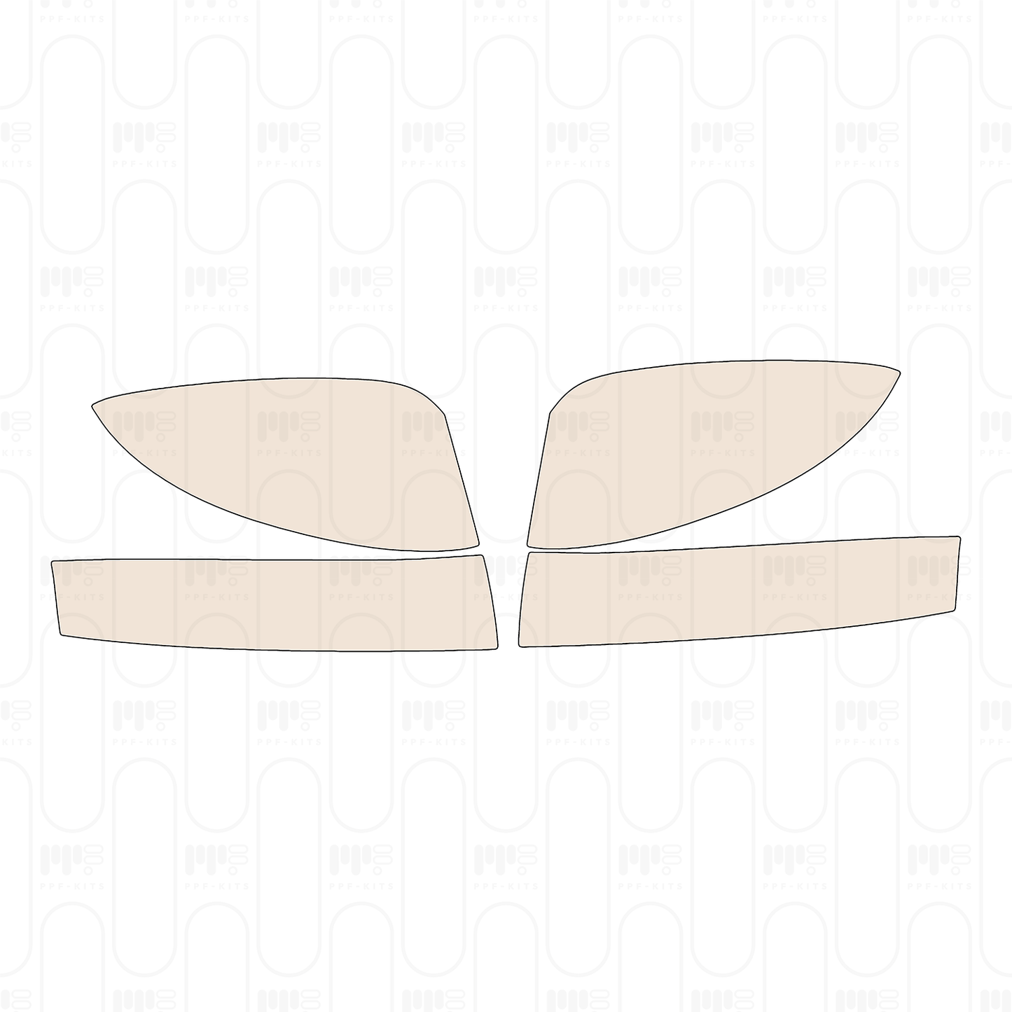 Pre-Cut PPF Mazda CX-9 2022
