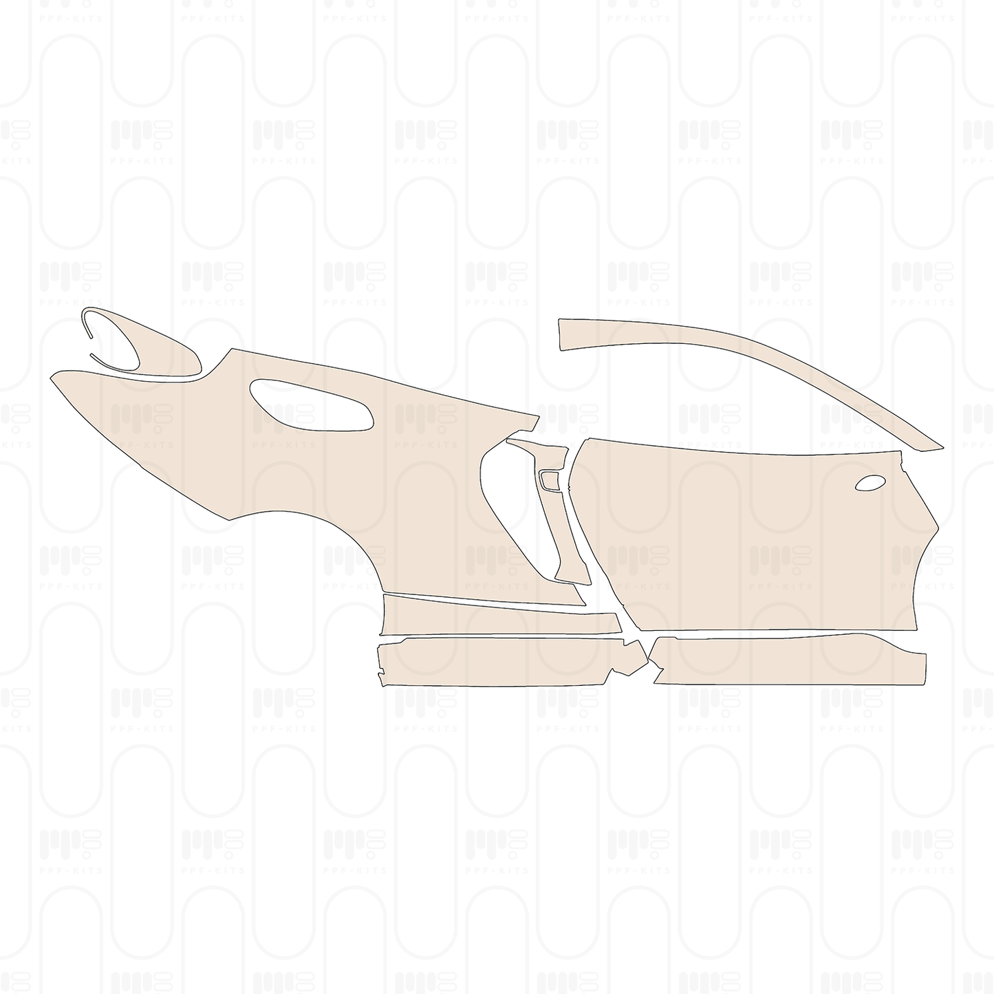 Pre-Cut PPF McLaren GT 2022