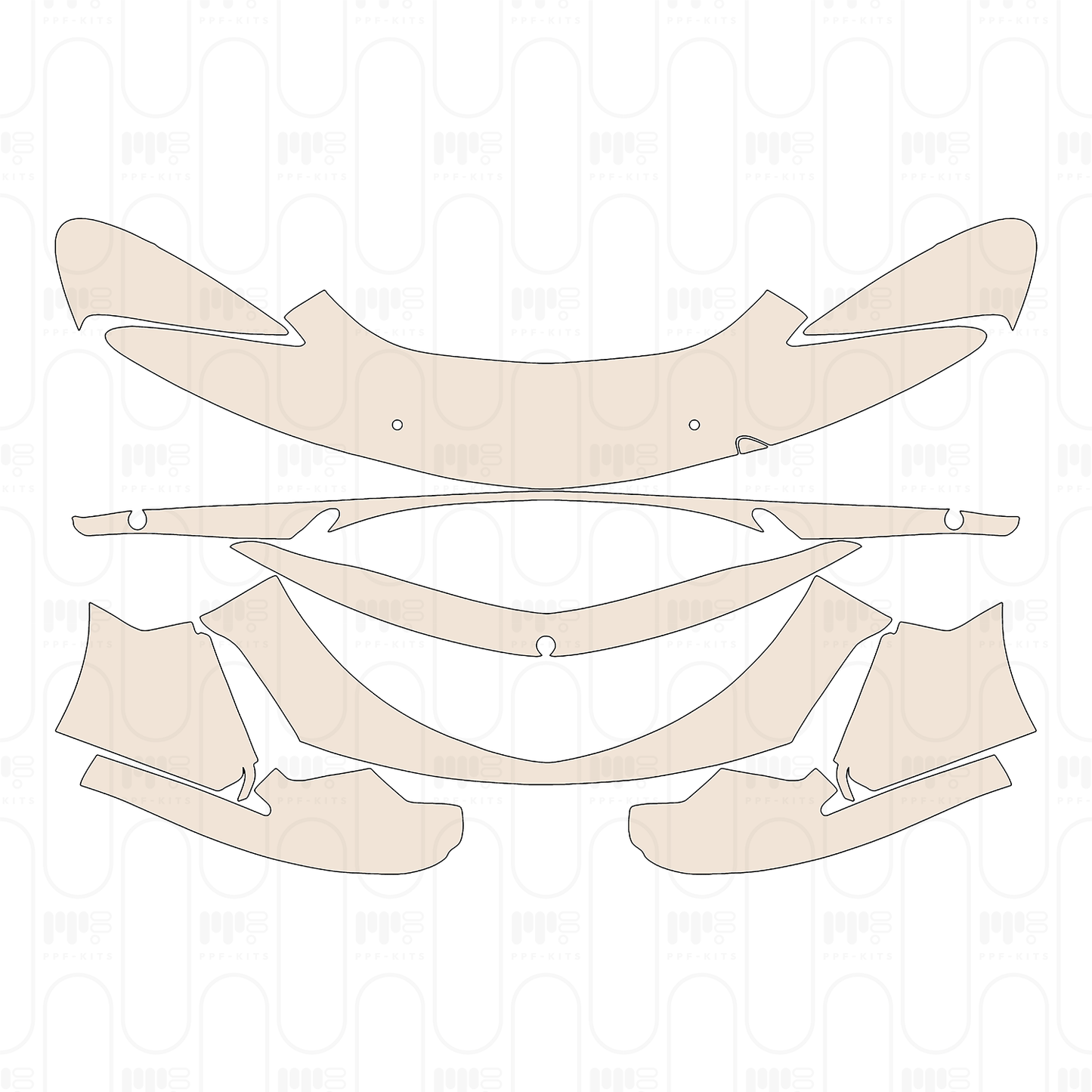 Pre-Cut PPF McLaren 570 570S Spider 2021