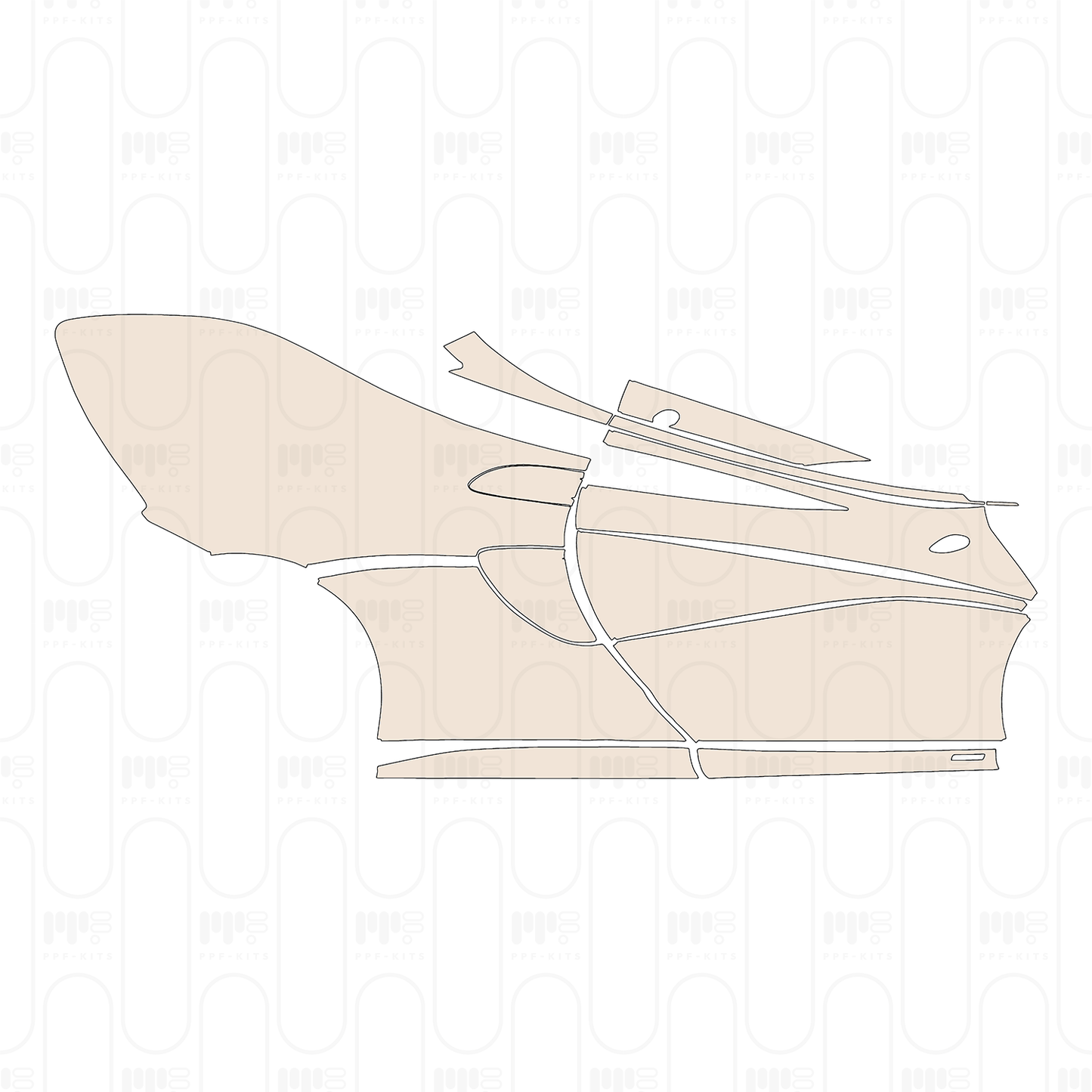 Pre-Cut PPF McLaren 570 570S Spider 2021