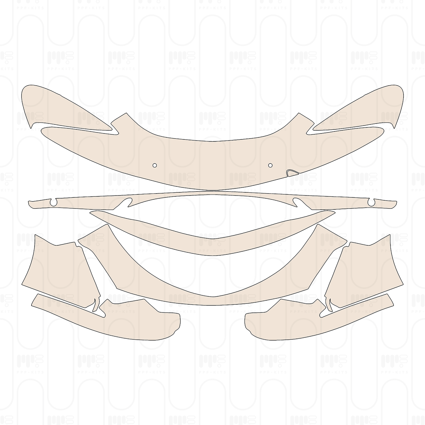 Pre-Cut PPF McLaren 570 570S Spider 2021