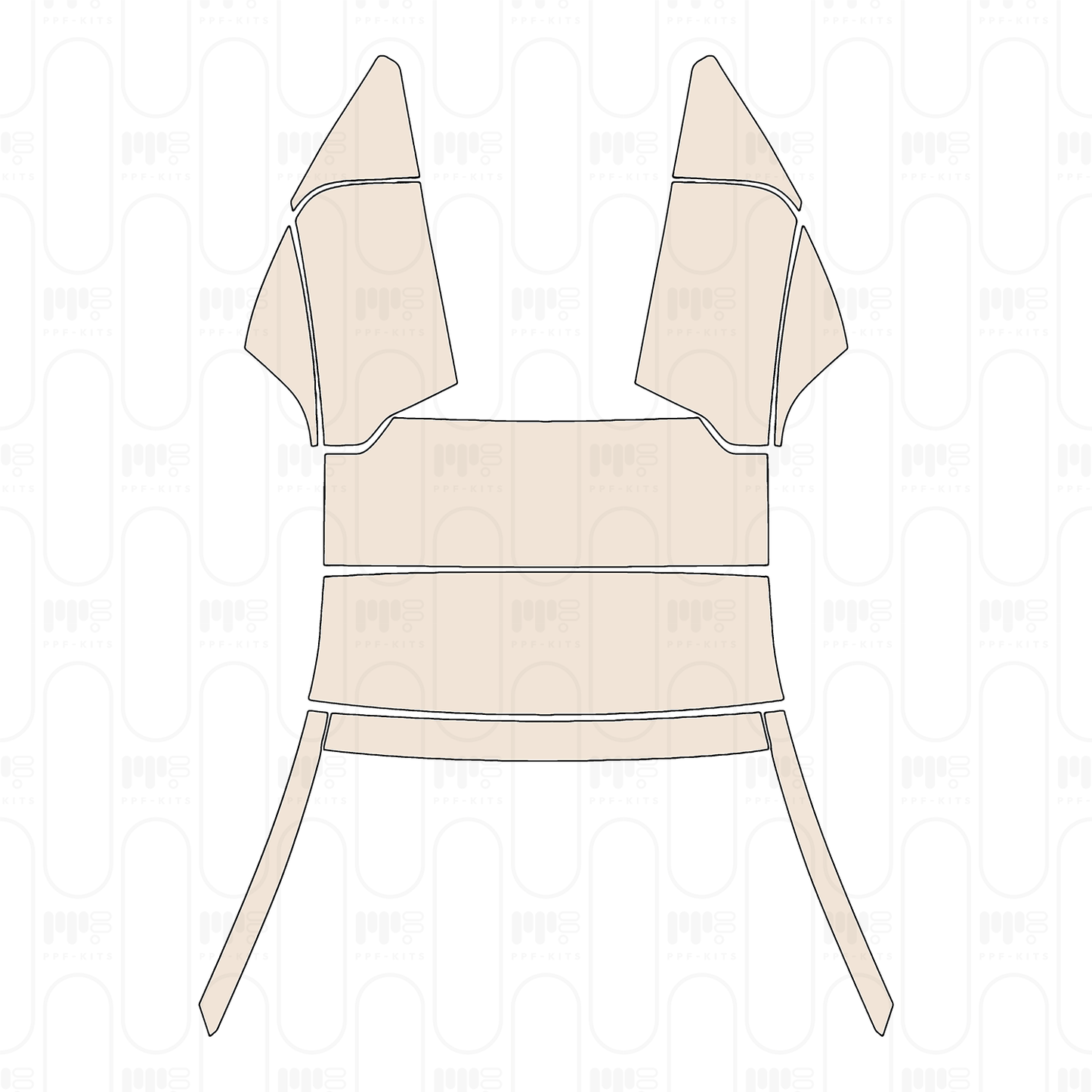 Pre-Cut PPF McLaren 570 570S Spider 2021