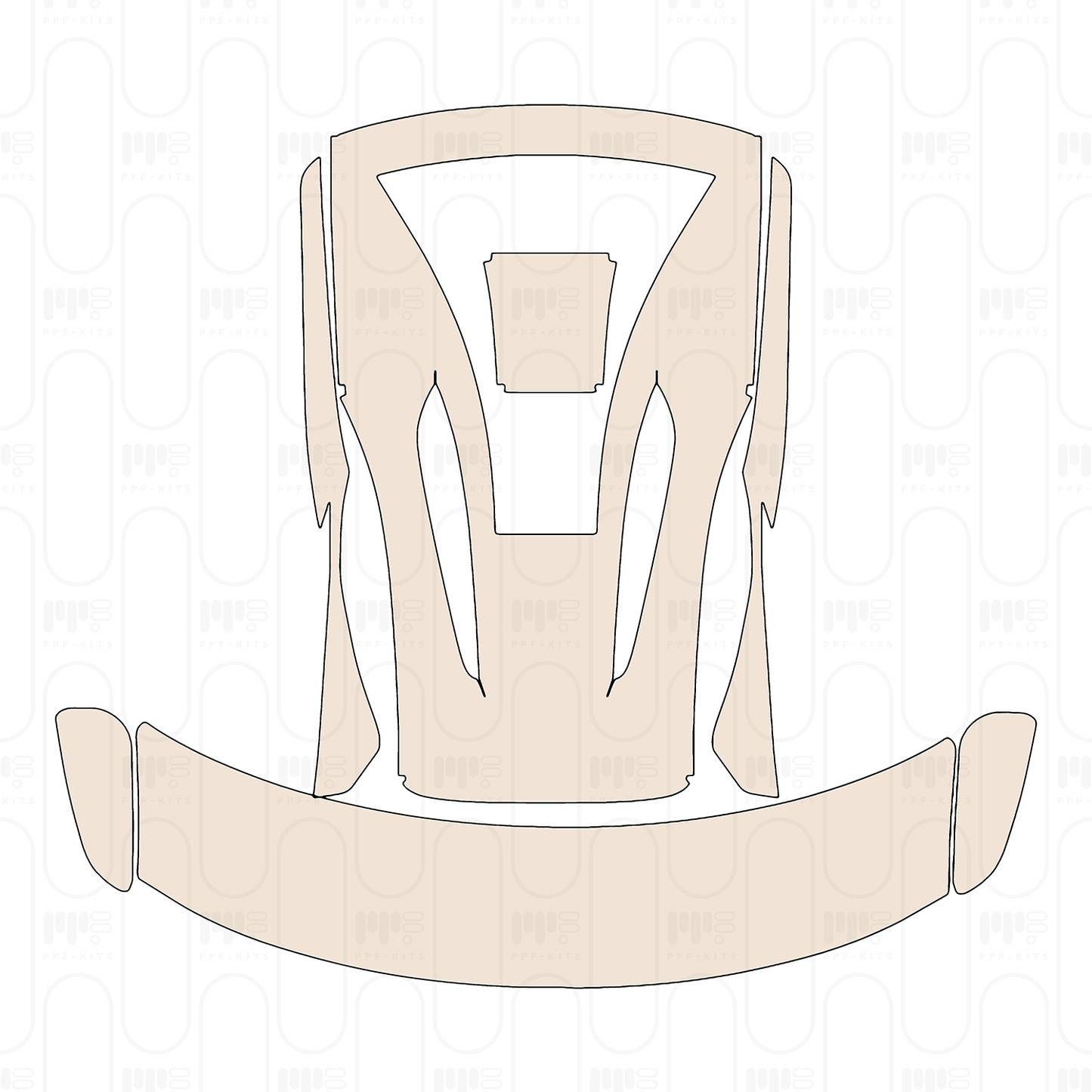 Pre-Cut PPF McLaren 620R 2022