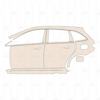 Pre-Cut PPF Mercedes-Benz B Class AMG Line 2022