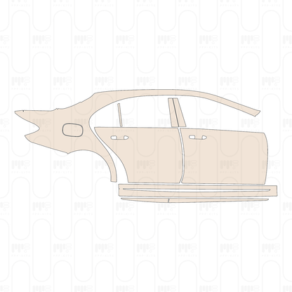 Pre-Cut PPF Mercedes-Benz E Class Sedan AMG E53 2022