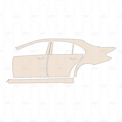 Pre-Cut PPF Mercedes-Benz E Class Sedan Luxury Standard Wheelbase 2022