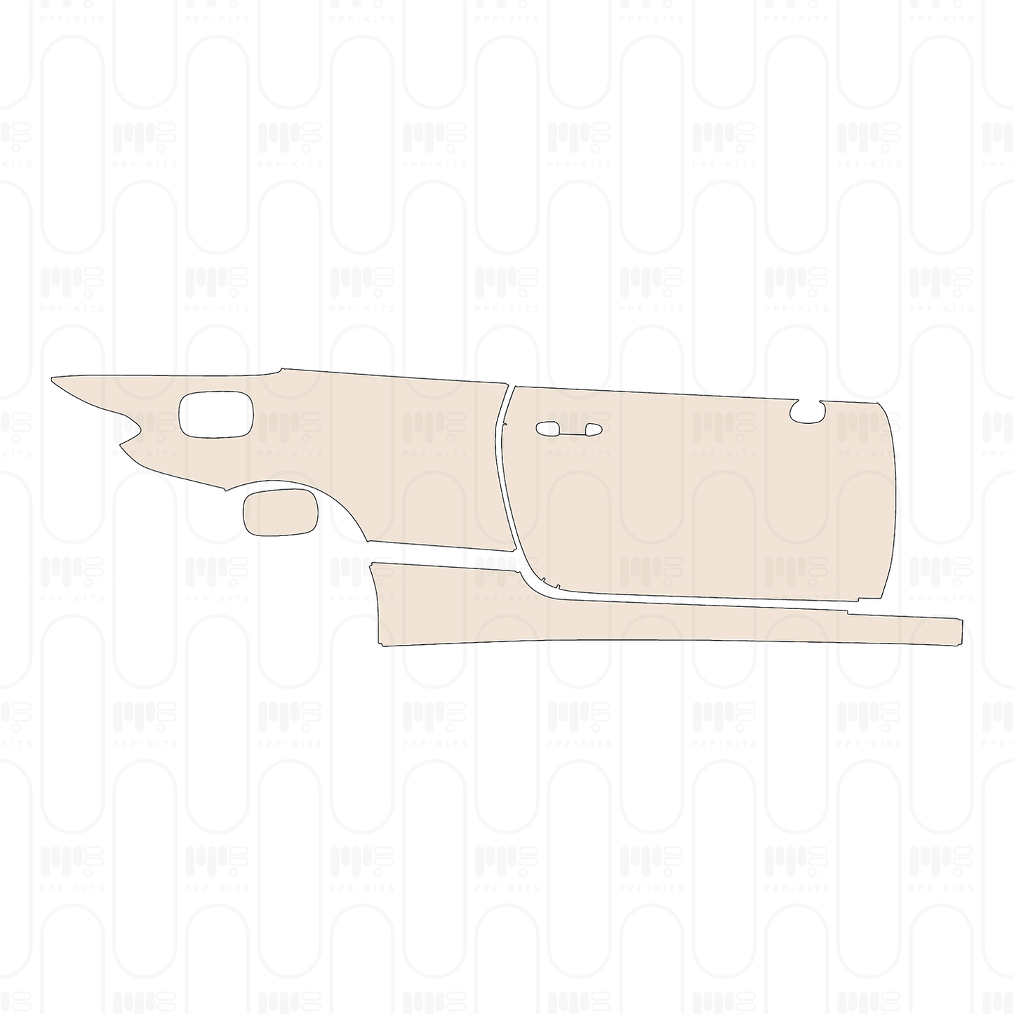Pre-Cut PPF Mercedes-Benz C Class Cabriolet Base 2022