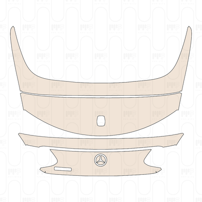 Pre-Cut PPF Mercedes-Benz C Class Cabriolet AMG-Line 2022