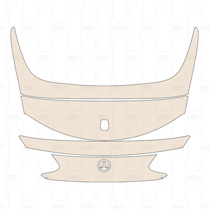 Pre-Cut PPF Mercedes-Benz C Class Cabriolet AMG C43 2022
