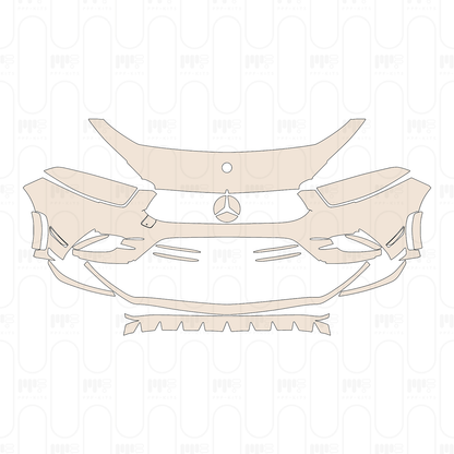 Pre-Cut PPF Mercedes-Benz A Class Hatchback AMG A 35 2022