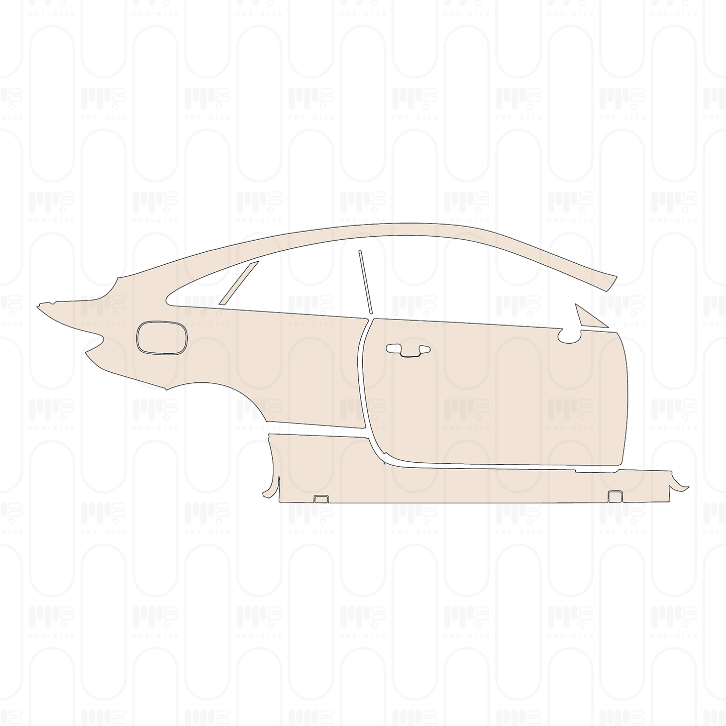 Pre-Cut PPF Mercedes-Benz E Class Coupe AMG E53 2022