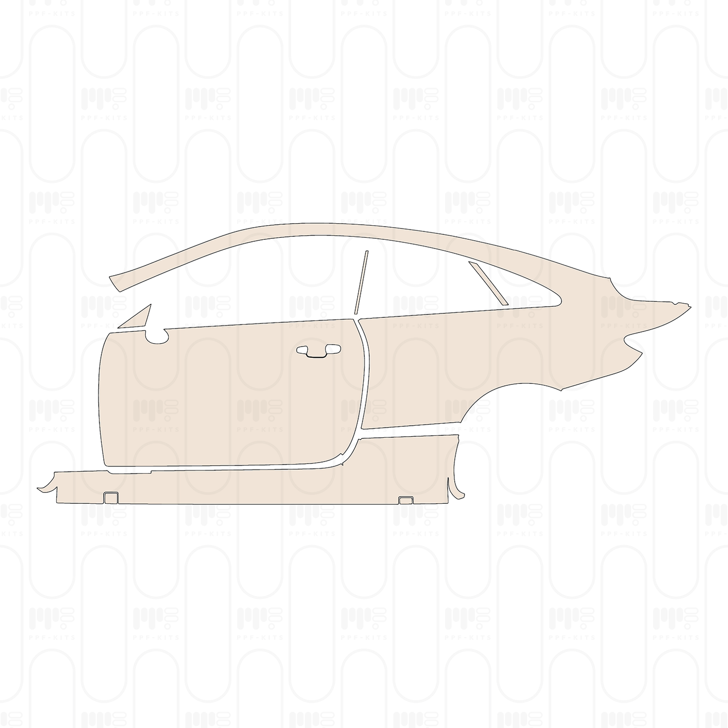 Pre-Cut PPF Mercedes-Benz E Class Coupe AMG E53 2022