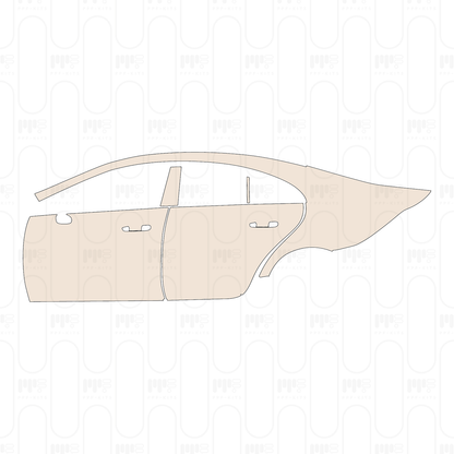 Pre-Cut PPF Mercedes-Benz CLS Sedan Base 2022